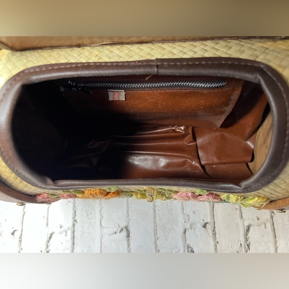 Vintage Hawaiian Monkey Pod Rafia Purse 50’s 60’s - Picture 4 of 12